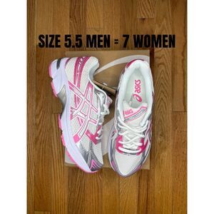 Asics Gel-1130 White Pure Silver Pink size 7 women